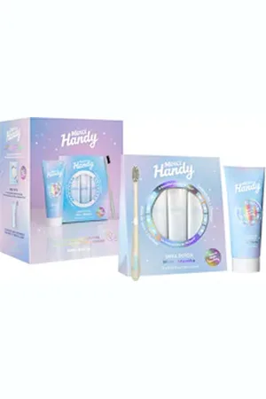 Merci Handy Kit Happy Smile - Routine Per Un Bel Sorriso Formato Viaggio - -oral Care Kit Routine Blanchissante - Donna