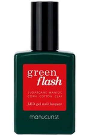 MANUCURIST Green Flash - Smalto Led - -green Flash - Poppy Red 15ml - Donna