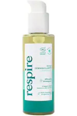 RESPIRE Olio Struccante - Detergente E Struccante Per Occhi E Viso Formato Viaggio - -huile Démaquillante 198g - Donna