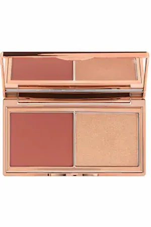 Charlotte Tilbury Hollywood Blush & Glow Glide - Palette Viso - -hollywood Mini Blush Glow Tan/deep - Donna