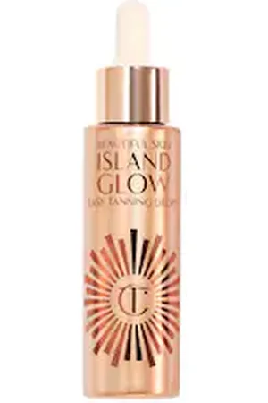 Charlotte Tilbury Beautiful Skin Island Glow Easy Tanning Drops - Gocce Autoabbronzanti - -tanning Drops Island Glow Easy Tan/deep - Donna