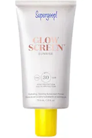 Supergoop! Glowscreen - Schermo Solare Spf 30 Pa+++ Formato Jumbo - -glowscreen Sunrise Spf 30 (73.9ml) - Donna
