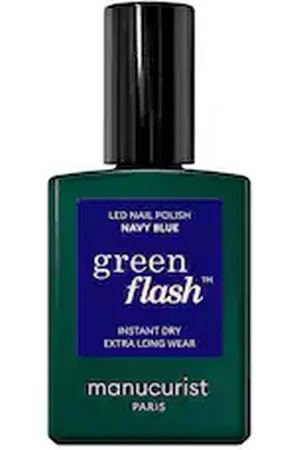 MANUCURIST Green Flash - Smalto Led - -navy Blue (15ml) - Donna
