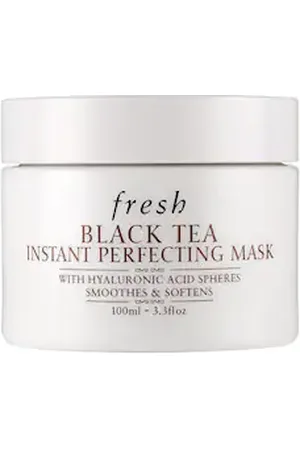 Fresh ! Black Tea Instant Perfecting Mask - Maschera Levigante Al Tè Nero - -100 Ml - Donna