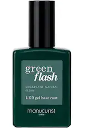 MANUCURIST Smalto Green Flash - Smalto Semipermanente Base Coat - -green Flash - Base 15 Ml - Donna