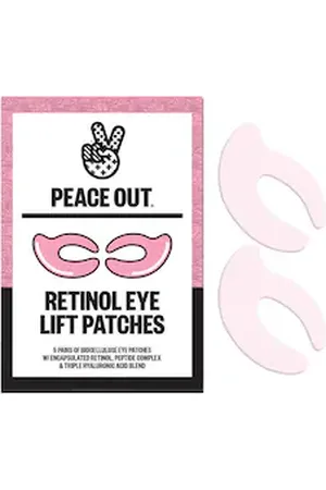 Peace Out Skincare Retinol Eye Lift Patches - Patch Per Occhi In Biocellulosa - -retinol Eye Lift Patches - Donna