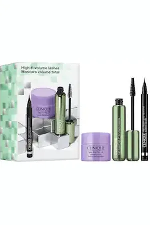 Clinique High Impact High-fi Mascara Set - Divertiti Con Un Look Occhi Super Glam - -set High-fi Volume Lashes H24 - Donna