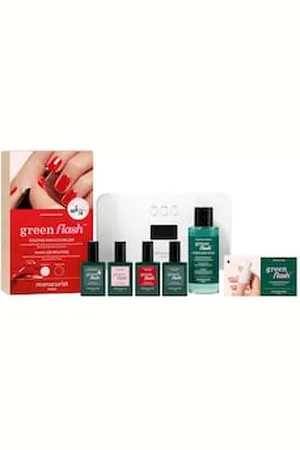 MANUCURIST Green Flash - Kit Pro Hortencia & Poppy Red - -pro Kit Green Flash Hortencia & P. Red - Donna