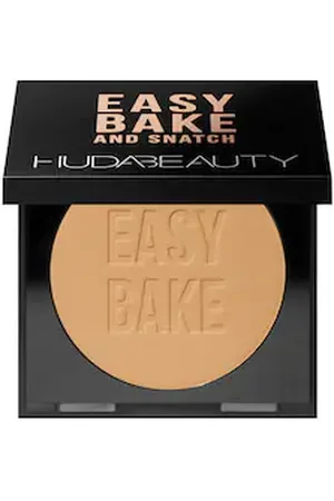 HUDA BEAUTY Easy Bake And Snatch - Cipria In Polvere Compatta - -easy Bake Powder Pressed Banana Bread - Donna