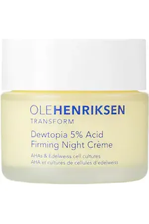 Ole Henriksen Dewtopia 5% Acid Firming Night Crème - Crema Notte Rassodante Agli Aha - -transform Dewtopia Night Cream - Donna