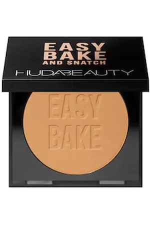 HUDA BEAUTY Easy Bake And Snatch - Cipria In Polvere Compatta - -easy Bake Powder Pressed Kunafa - Donna