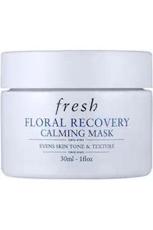 Fresh ! Floral Recovery Calming Mask - Maschera Viso Notte Lenitiva Alla Vitamina C - -floral Recovery Mask 30ml - Donna