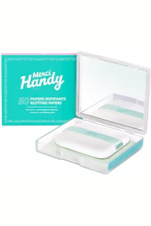 Merci Handy Salviette Opacizzanti Formato Viaggio - Magic Plants Blotting Paper- - Donna