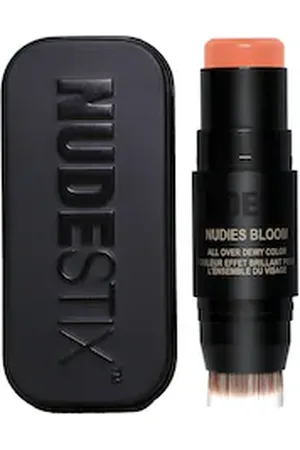 Nudestix Nudies Bloom All-over Dewy Color - Stick Per Occhi, Guance E Labbra - Sweet Peach Peony (7 G) - Donna