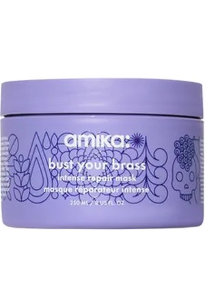 Amika Bust Your Brass Biondo Polare - Maschera Riparazione Intensa - -bust Your Brass Hair Mask 250ml - Donna