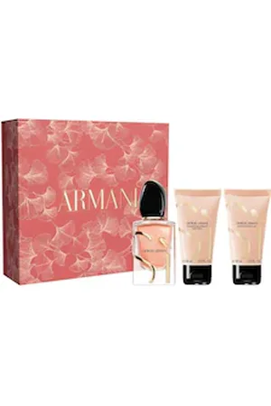 Emporio Armani Sì Eau De Parfum Intense- Fragranza, Shower Gel E Body Lotion - -si Intense Edp 50ml Gift Set - Donna