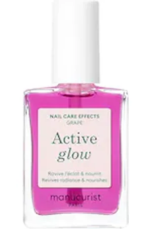 MANUCURIST Active Glow - Smalto Trattante Colorato - -active Glow Grape - Donna