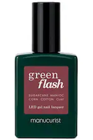 MANUCURIST Green Flash - Smalto Led - -green Flash - Victoria Plum 15ml - Donna