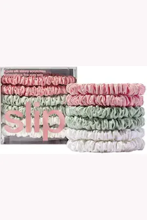 Slip Elastici Per Capelli - Sottili - -scrunchies Small Rosebud - Donna