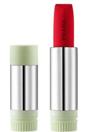 Prada Monochrome Refill - Rossetto Soft Matte Ultraleggero A Lunga Tenuta - - Monochrome Rouge Sm R128 Refill - Donna
