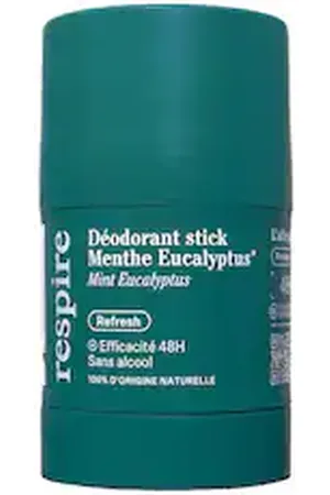 RESPIRE Deodorante Stick Menta Eucalipto - Efficacia 48 Ore - -deodorant Stick Menthe Eucalyptus - Donna