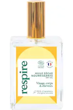RESPIRE Olio Secco Nutriente - Olio Formato Viaggio - -natural Skincare Dry Oil 100ml - Donna