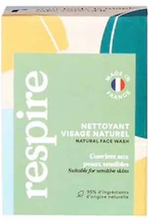 RESPIRE Detegente Solido Per Il Viso Formato Viaggio - -natural Skincare Solid Face Cleanser - Donna