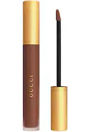 Gucci Rouge À Lèvres Liquide Mat - Rossetto Matte - -124 Emilie Brown - Donna