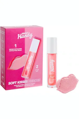 Merci Handy Kit Soft Kisses Heroes - Olio Per Labbra E Spazzola Esfoliante - -kit Soft Kisses Heroes - Donna