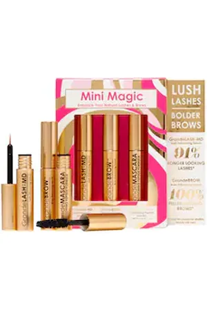 Grande Cosmetics Mini Magic Set - Cofanetto Ciglia E Sopracciglia Formato Viaggio - -grande Lash Set Mini Magic - Donna