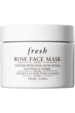 Fresh ! Rose Face Mask - Maschera Viso Idratante Alla Rosa - -rose Face Mask 100ml - Donna