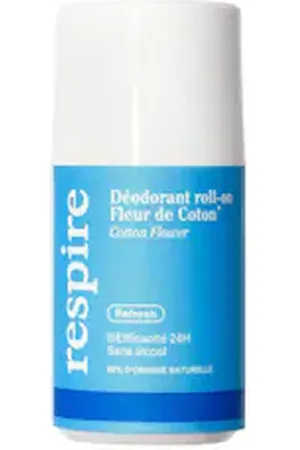 RESPIRE Deodorante Roll-on - Deodorante Ai Fiori Di Cotone Efficacia 24h - -roll On Deodorant - Fleur De Coton - Donna