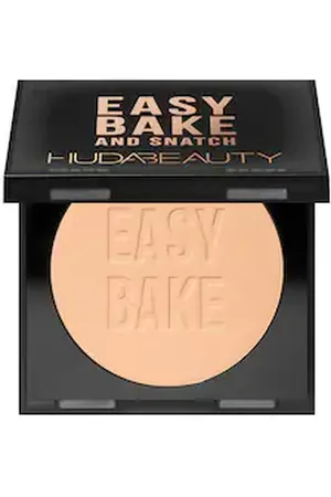 HUDA BEAUTY Easy Bake And Snatch - Cipria In Polvere Compatta - -easy Bake Pressed Powder Light Peach - Donna