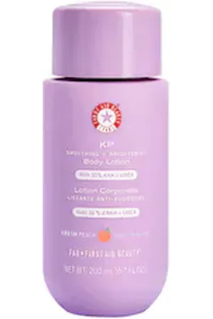 First Aid Beauty Kp Smoothing Brightening Body Lotion - Lozione Corpo Levigante Anti-inestetismi - -kp Smoothing Body Lotion – Fresh Peach - Donna