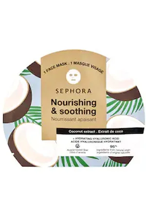SEPHORA Maschera Agli Estratti Di Frutta E Acido Ialuronico - Maschere Viso In Tessuto - -no Waste Mask-22 Coco - Donna
