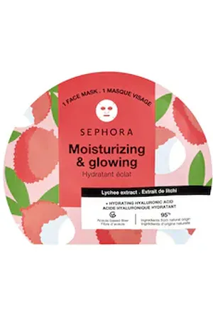 SEPHORA Maschera Agli Estratti Di Frutta E Acido Ialuronico - Maschere Viso In Tessuto - -no Waste Mask-22 Litchi - Donna