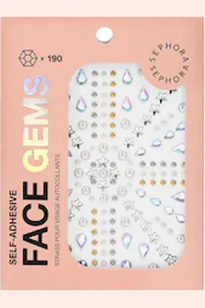 SEPHORA Strass Per Il Viso - Strass Autoadesivi - -gemmes Individuelles-25 - Donna
