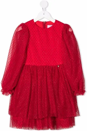 Simonetta Vestito a pois glitterato