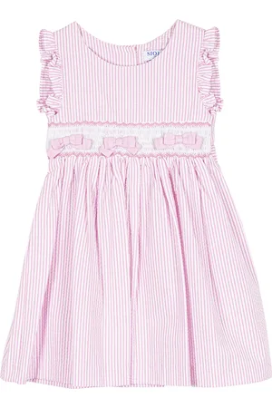 SIOLA Vestito e bianco smanicato
