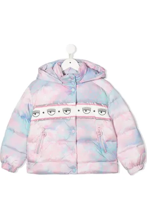 Chiara Ferragni Piumino con fantasia clouds
