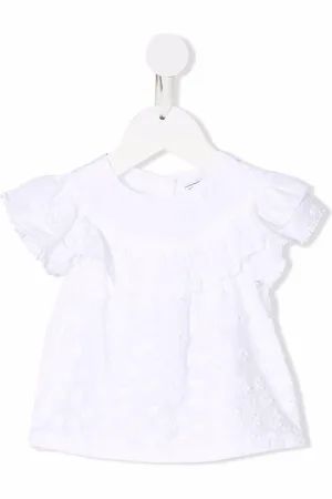 Tartine Et Chocolat Blusa con ricami e volant
