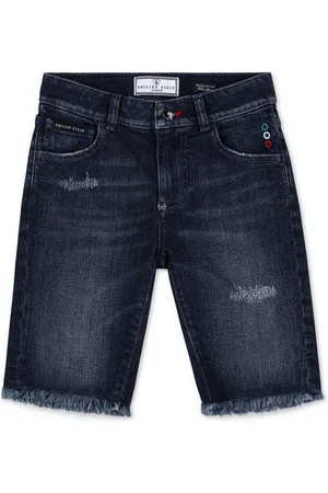 Philipp Plein Bermuda con logo posteriore