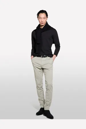 Sisley Pantaloni Chino Slim Fit , Uomo