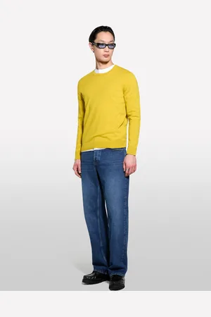 Sisley Maglia Lime Regular Fit, Uomo