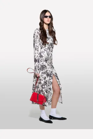 Sisley Vestito Aderente Con Spacco, Donna