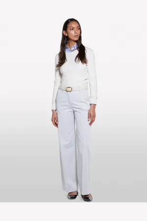 Sisley Pantaloni Wide Leg , Donna