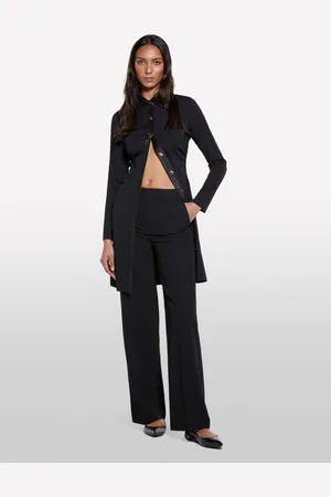 Sisley Pantaloni Palazzo Neri, Donna