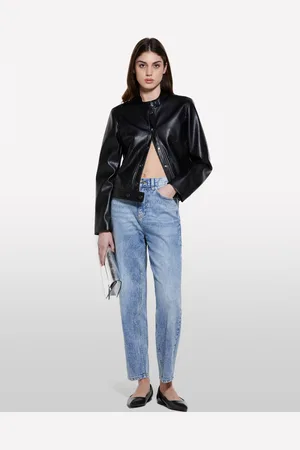 Sisley Jeans Style 69 Mom Fit Chiari, Donna