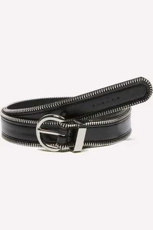 Sisley Cintura Nera Con Cerniera, Donna