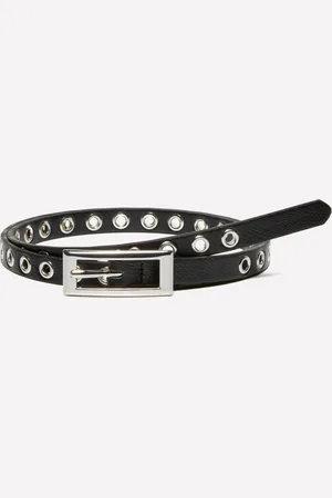 Sisley Cintura Nera Con Occhielli, Donna